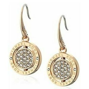 Michael Kors Jewelry - Michael Kors Gold Tone Flip Glitz Drop Earrings Michael Kors Jewelry - Michael Kors Gold Tone Flip Glitz Drop Earrings